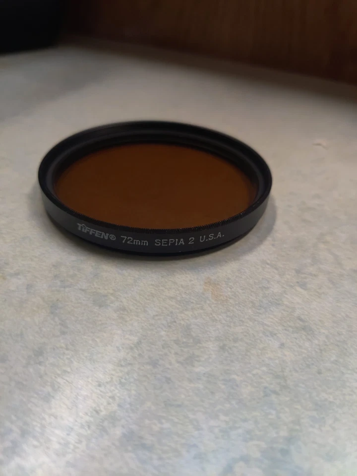 Sepia 2 Filter Tiffen 72mm Lens Made in USA - Image 4 of 4