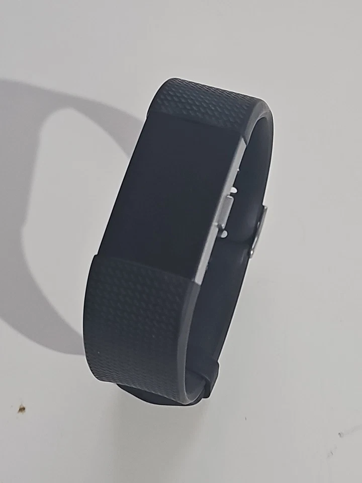 NEW Fitbit Charge 2 Black Fitness Activity Tracker (With S + L Sizes Wristband) - image 4 of 4