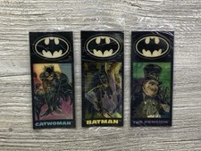 1992 Batman Returns Lenticular Ralston Purina Cereal Promo - SEALED Complete Set