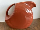 Homer Laughlin Fiesta Disc Pitcher Paprika ? 64oz Fiestaware ~USA Very Nice