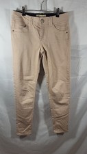 Democracy Ab-Solution Tan Ankle Skinny Jeans, size 4