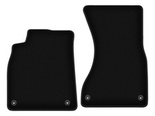 Tappetini anteriori in velluto Nero per Audi A7 2011-