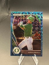 2021 Panini Prizm Draft Picks - Aaron Zavala #PDP38 Pink Velocity Prizm (RC)