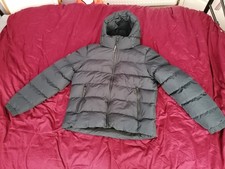 Image of Superdry Eclipse Navy Hooded Sports Puffer Jacket Men's Size XXL