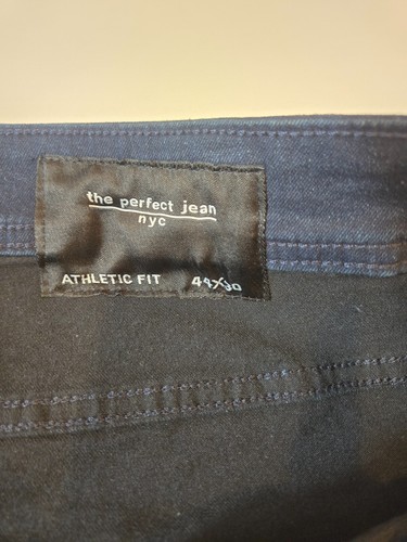 The Perfect Jeans NYC Herren 44 x 30 sportliche Passform Repreve U-Boot dunkelblau neu mit Etikett - Bild 4 von 13