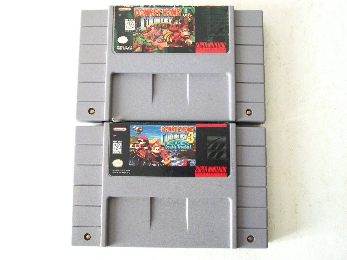 Donkey kong country cheap snes ebay