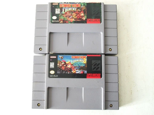 Donkey Kong Country 1 and 3 SNES *OOS*