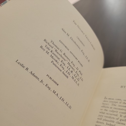NOTABLE TRIALS LIBRARY: CHARLES LINDBERGH KIDNAPPING CASE: HAUPTMANN: LAW BOOK - Picture 11 of 13