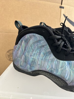 Nike Air Foamposite One Premium Abalone Black Blue 575420-009