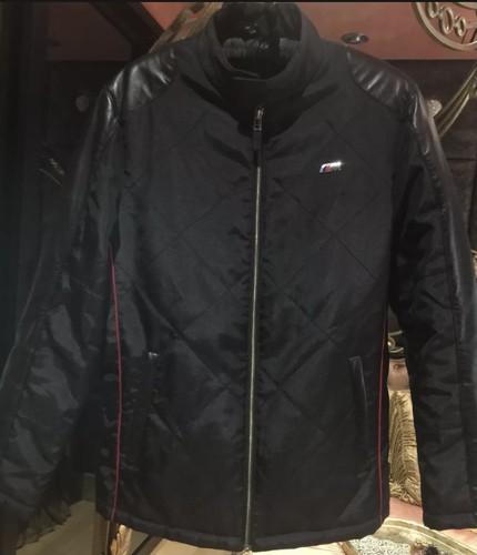 CHAQUETA DEPORTIVA BMW M3 NEGRA M5 BMW M PARA HOMBRE ABRIGO DE CARRERAS - Imagen 2 de 10