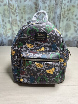 Loungefly Disney Villains Smoke Mini Backpack NWT 11 