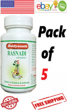 5x Baidyanath Rasnadi Guggulu For Sciatica 100 Natural 80 Tabs Each Free Ship 
