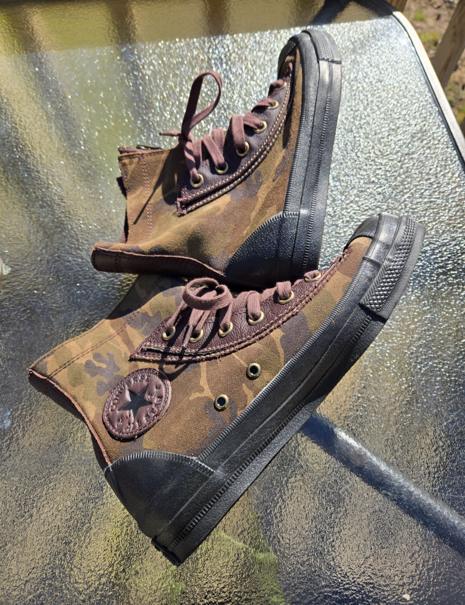 Converse Men\'s Chuck Taylor All Stars Combat Boot Brown Leather Size 6.5 Read Amazon.com | Converse, Unisex, Chuck Taylor All Star  main image 4
