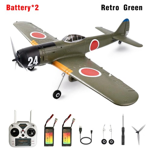 Avión RC KOOTAI HOBBY FUN Ki-84 2.4G 6 ejes giroscopio EPP 690 mm envergadura para adultos - Imagen 15 de 16