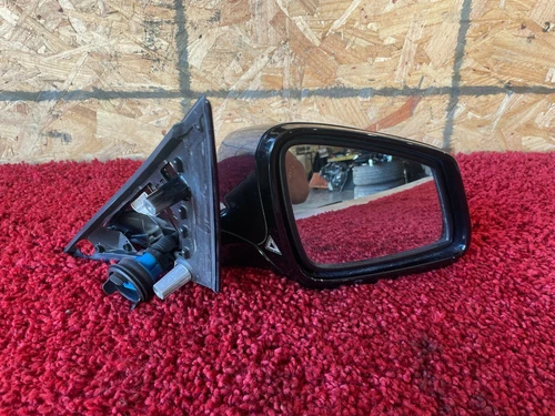 BMW 11-13 F10 RIGHT SIDE DOOR MIRROR W/ CAMERA & LANE CHNAGE WARNING OEM 77K /B