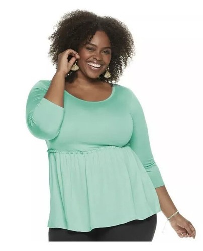 mint plus size tops