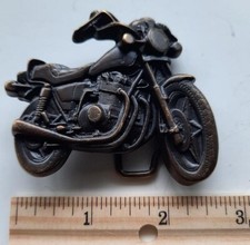 Motorcycle Belt Buckle 2 3/4 inches long