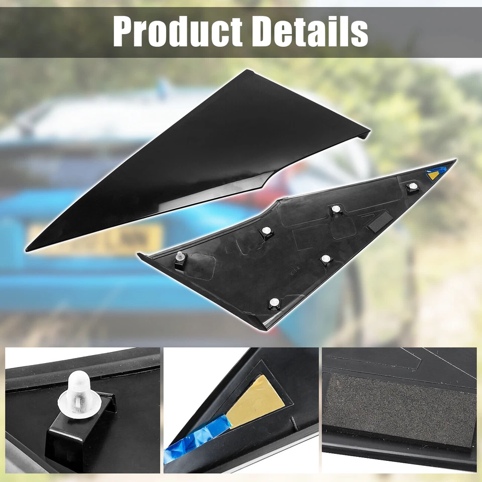 Rear Quarter Moldings Left & Right For 2016-2022 Toyota Prius 17-22 Prius Prime Foto 4 de 4