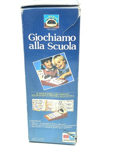 1980# ALBERTO IL ROBOT MAESTRO RARA EDIZIONE VINTAGE NUOVO SIGILLATO#GU - Picture 2 of 5