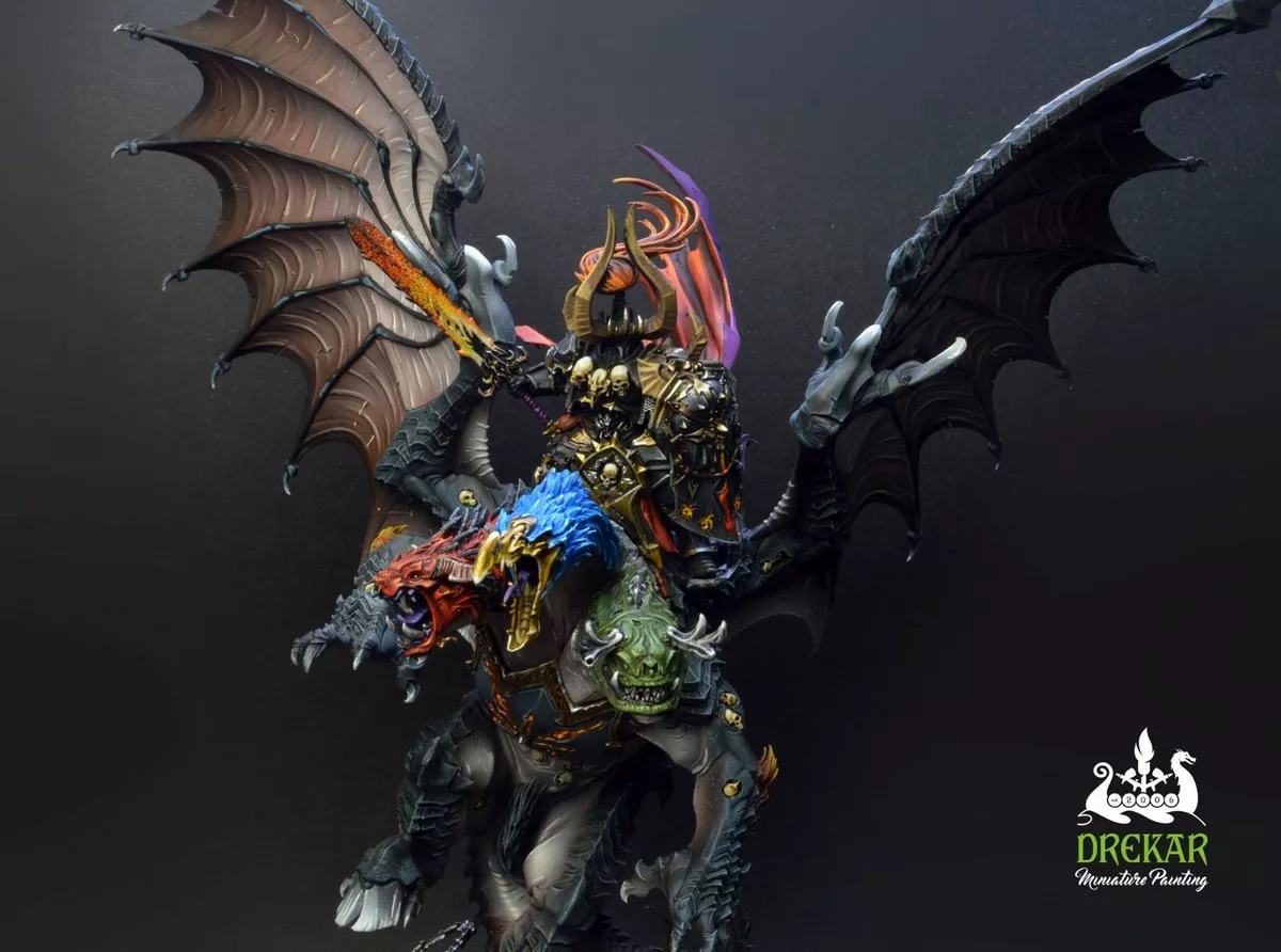 Archaon Everchosen Chaos Age of sigmar ** COMMISSION ** painting