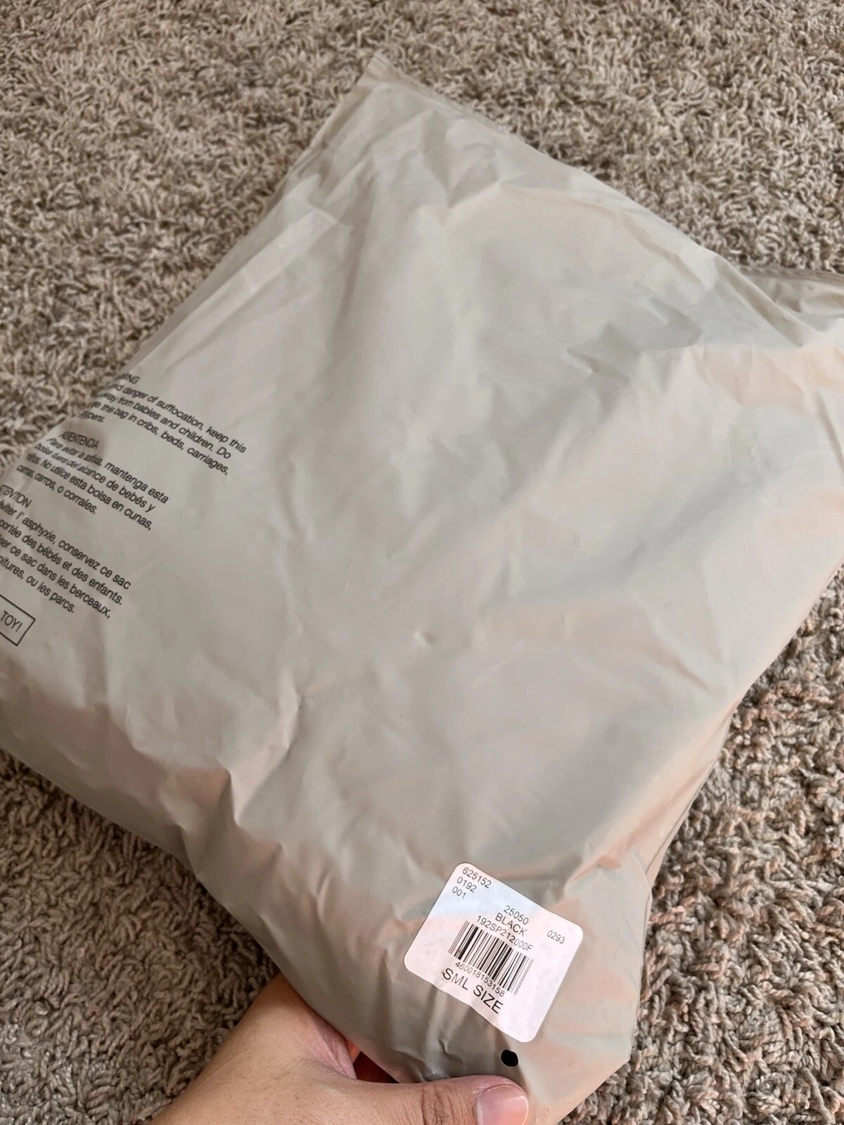 Fear of God Essentials SS21 Felpa con Cappuccio Pullover in Cotone per Uomo Nero Small