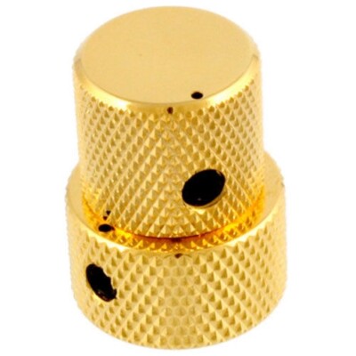 NEW Gotoh VK15T / VK18T Mini Stacked Concentric Knob Fit EMG Bartolini - GOLD