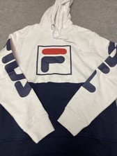 Fila Hoodie Mens Marzio Hoodie Pullover Sweatshirt - Small