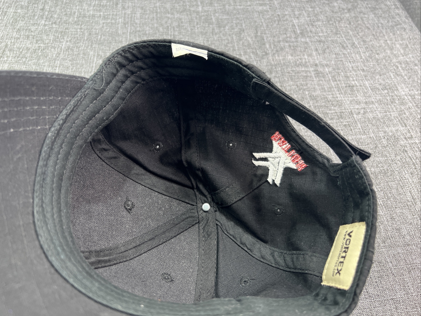 Vortex Nation Adjustable Hat Cap Black Optics Rif… - image 9