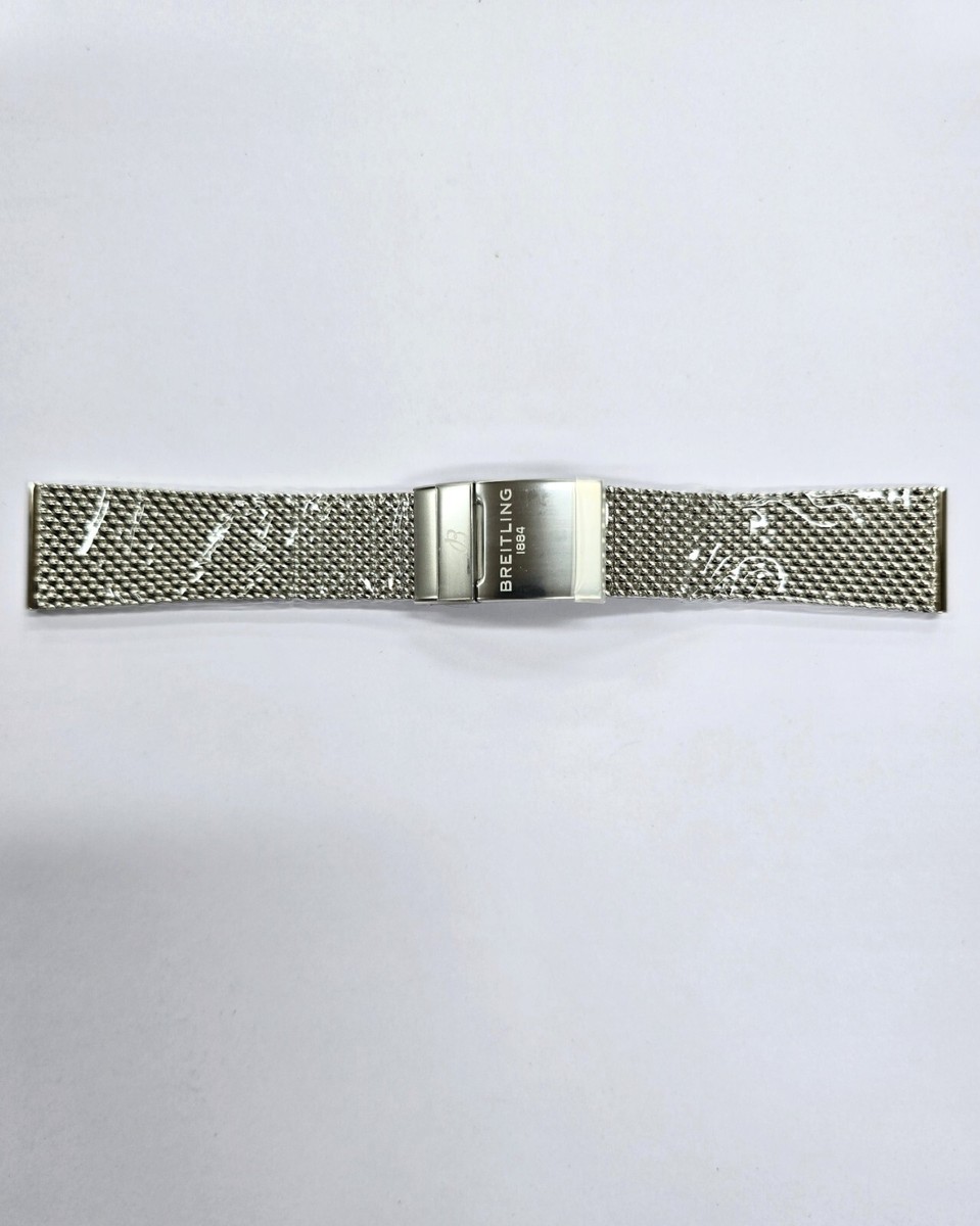 New Breitling Classic Stainless Steel 24 Bracelet 208A | eBay