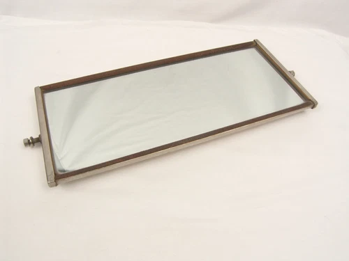 Vintage Chrome SINGLE - KD Lamp Co. 16" x 6.5" West Coast Semi Truck Mirror