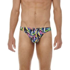 HOM FUNKY STYLE G-String mens underwear thong brief male slip low rise tiny leaf