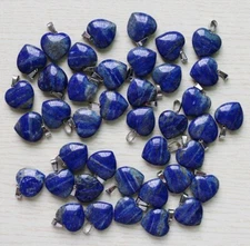 Lapis Lazuli Stone Pendants for Jewelry Making 20mm 5pcs
