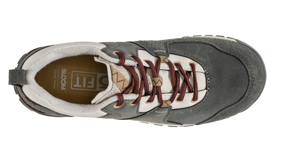 Oboz® Women's 10 M Emma Low Suede Trail Shoes in Nimbus Grey - Image 3 of 4