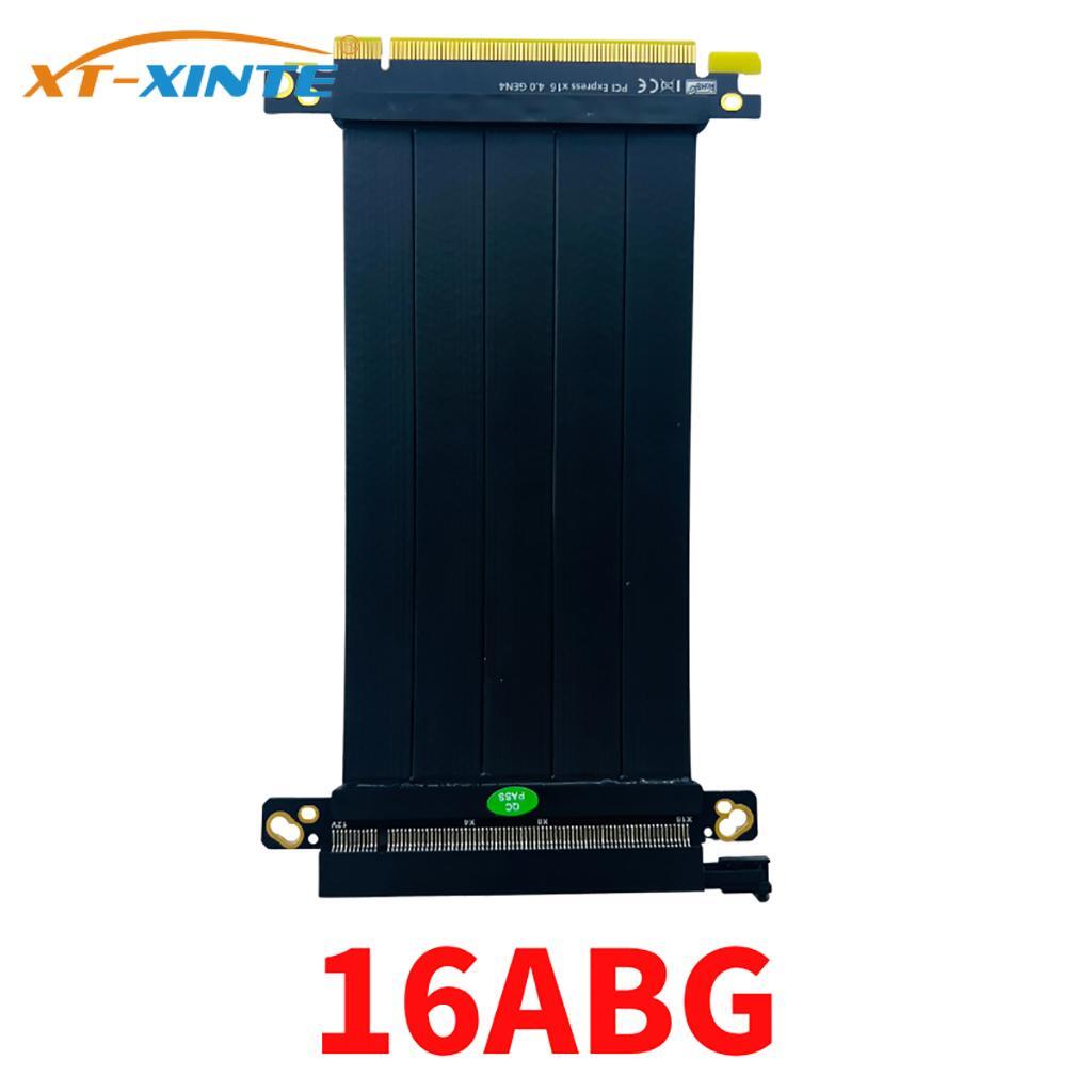 PCIE X16 Graphics Card Extension Cable 32GB Bandwidth Plated