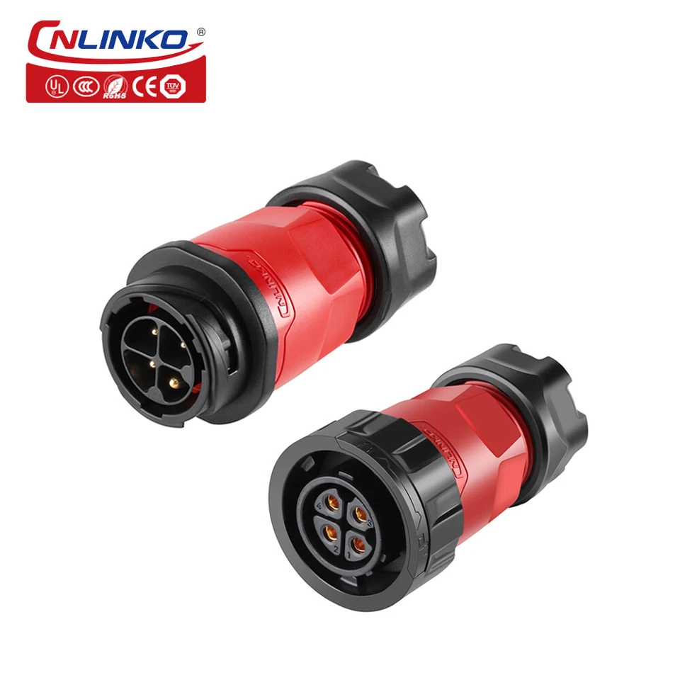 CNLINKO M20 Waterproof Docking Connector 2~14 Pin Power Cable Connector Upgraded - Image 2 of 4