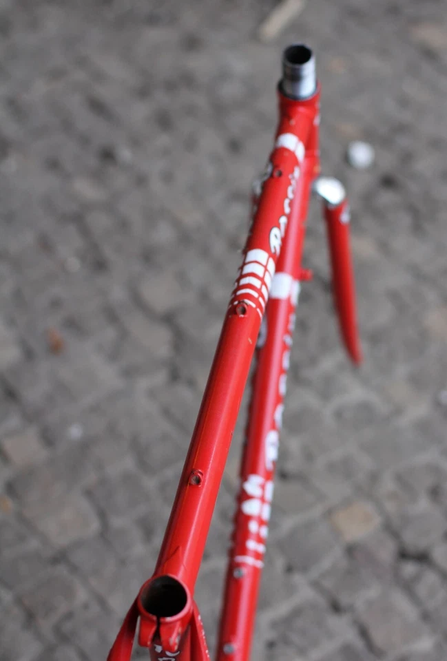 Rossin Record Frame / Columbus / Red / 51,5 cm / Campagnolo / super ghibli c - Bild 2 von 4