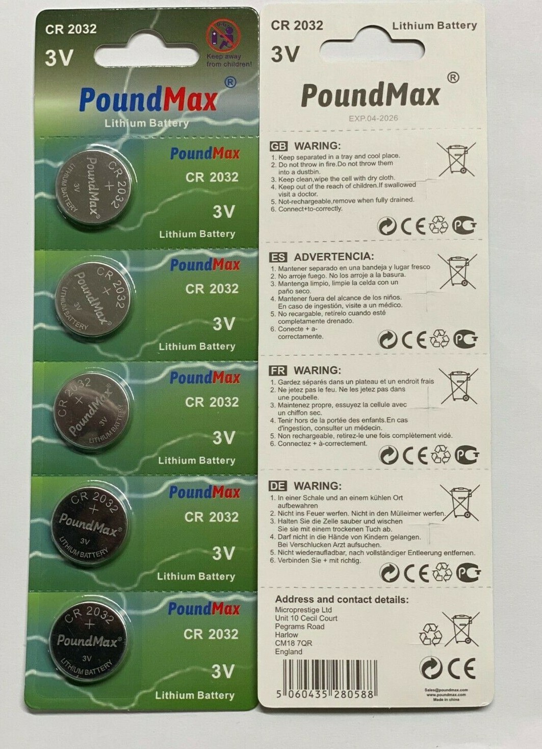 5 X Salter Digital Bathroom Kitchen Weighing Scales Lithium CR2032 ...