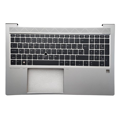 For HP EliteBook 855 850 G7 850 G8 Spanish/Latin Keyboard Palmrest Cover Backlit - 第 6/6 張圖片