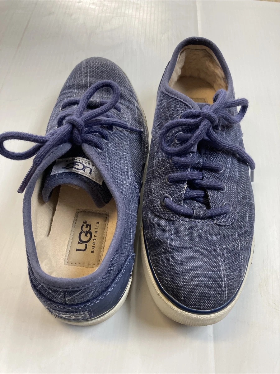Blue ugg sneakers cheap