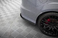 Maxton Design Diffusor Flaps Passend FüR Ford Focus St Kombi Mk3 / Mk3 Fl Schwar