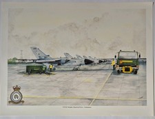 Barrie Bonney Aviation Print Panavia Tornado GR1 RAF Cottesmore TTTE Flightline