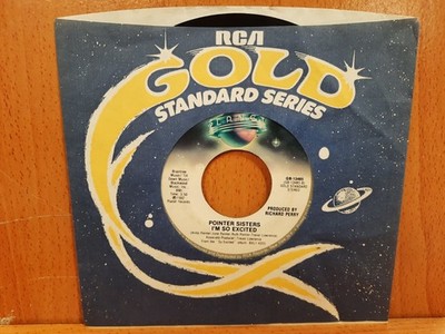 45 / Pointer Sisters / Reissue / I'm So Excited / American Music
