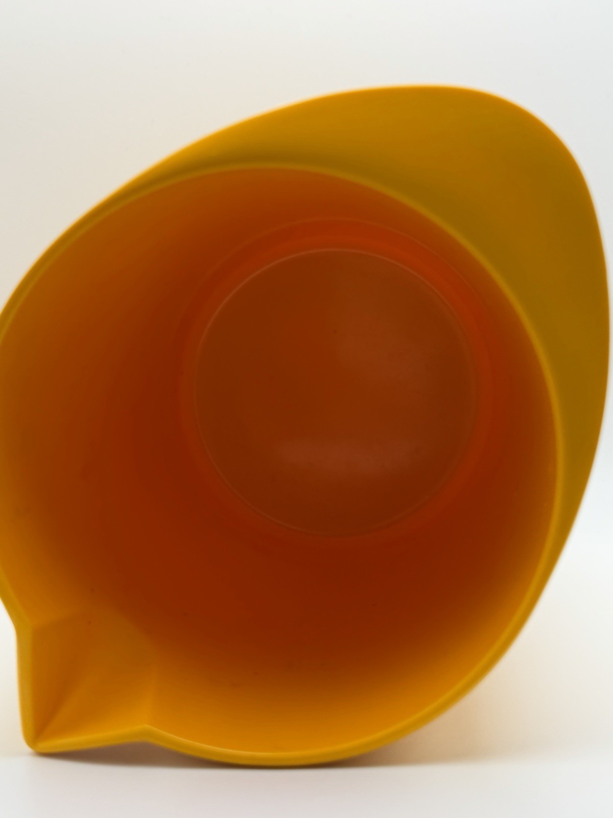 VNTG Rosti Denmark Mepal -Melamine Yellow 2511 Utensil Holder By Heifer Boberg