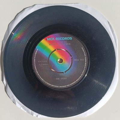 7'' Single - Bing Crosby - White Christmas - MCA 111 Records UK 1977