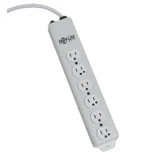 Tripp Lite Safe-IT Power Strip Hospital Medical Antimicrobial 120V 5-15R-HG 6