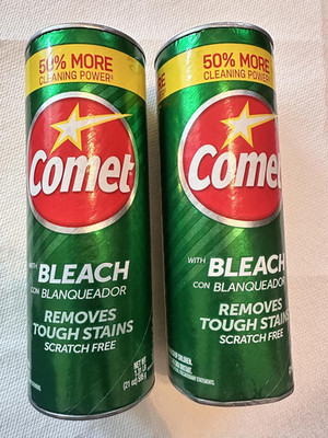 Bleach Cleaner with Bleach, Removes Tough Stains Scratch Free, 50% More Cleaning