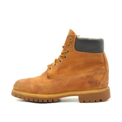 Timberland Herren Premium 6-Inch Boot Schnürstiefel Braun High-Top Stiefel EU 42