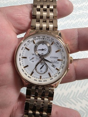 Citizen Eco-Drive World Chronograph AT8113-55A.