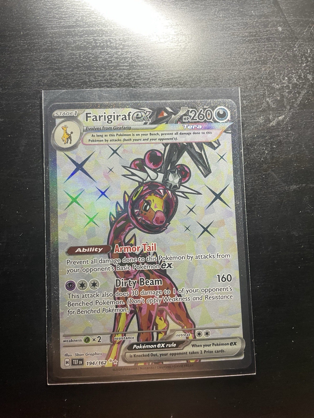 Farigiraf ex 194/162 : Temporal Forces Holo