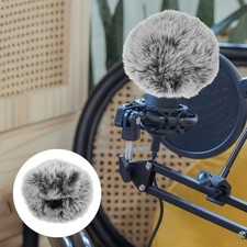 Artificial Fur Mic Protector Microphone Cover Microphone Cover Protector for